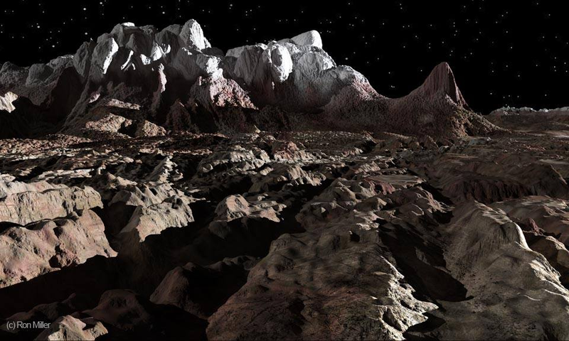 Illustration for article titled Stunning Pluto Art Makes Me Want to Hike the Norgay Montes
